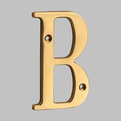 Skanto | Traditional House Numbers Made of Solid Brass