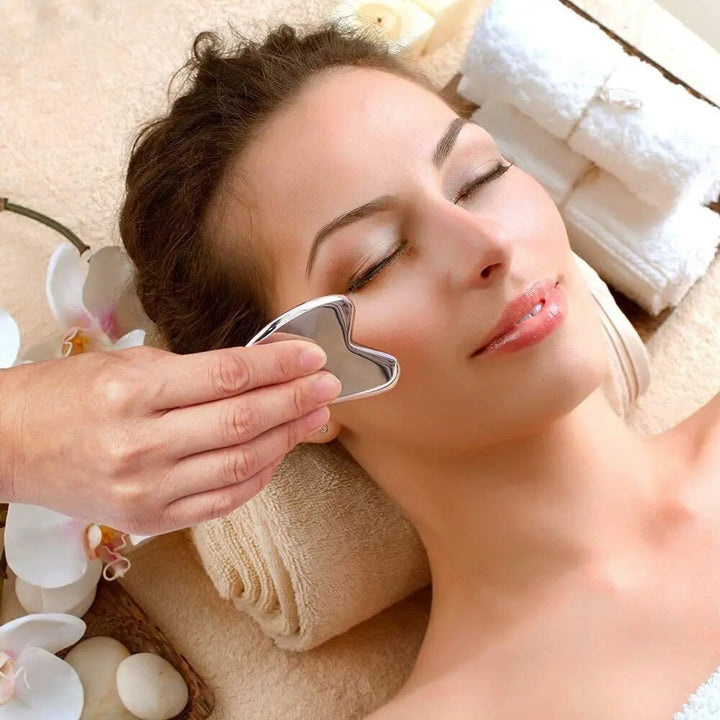 Sculpt - Goodbye Tensions - Wrinkles Removed - Gua Sha Made of Stainless Steel | Kalsten