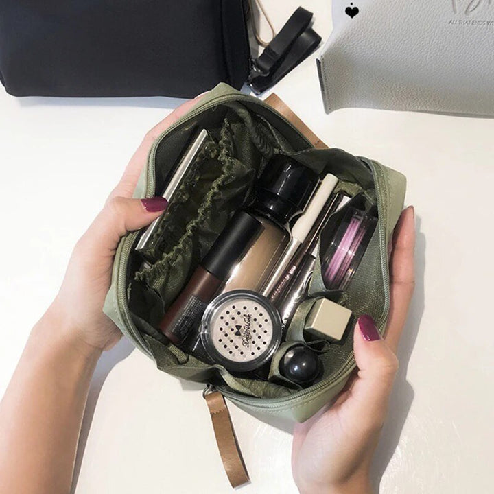 Portable Cosmetic Organizer Ready for Travel Elegance and Practicality | Kalsten