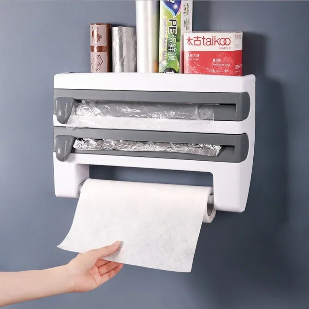 - Practical dispenser - cling film and kitchen roll - space-saving | Kalsten