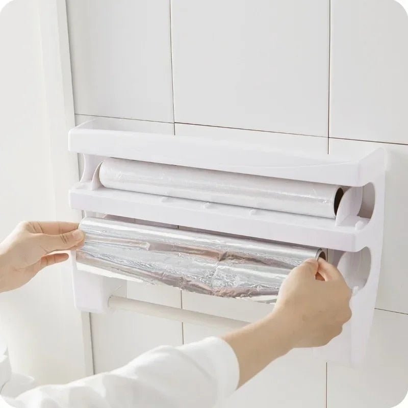 - Practical dispenser - cling film and kitchen roll - space-saving | Kalsten