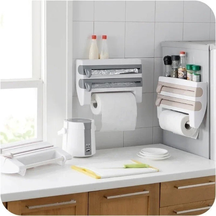 - Practical dispenser - cling film and kitchen roll - space-saving | Kalsten