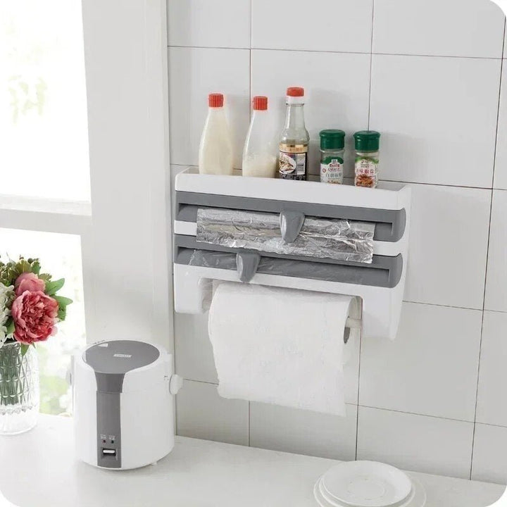 - Practical dispenser - cling film and kitchen roll - space-saving | Kalsten