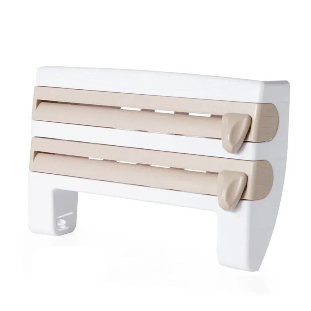WrapHub - Practical Dispenser - Cling Film and Kitchen Paper - Space Saving | Kalsten