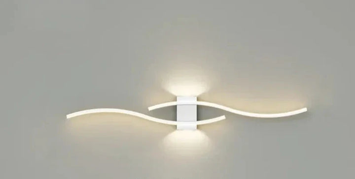 Modern LED Wall Light – Wave-shaped Design, Minimalist Style | Kalsten