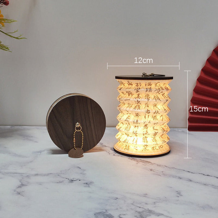 Foldable LED Lantern with Compact Design – Portable Decorative Lamp for Indoor and Outdoor Areas | Kalsten