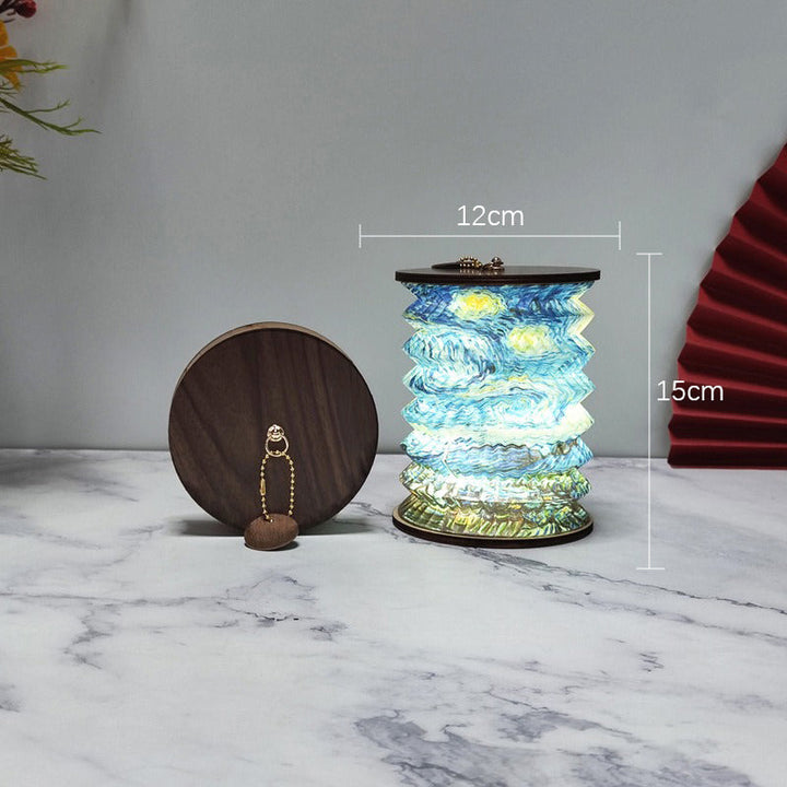 Foldable LED Lantern with Compact Design – Portable Decorative Lamp for Indoor and Outdoor Areas | Kalsten