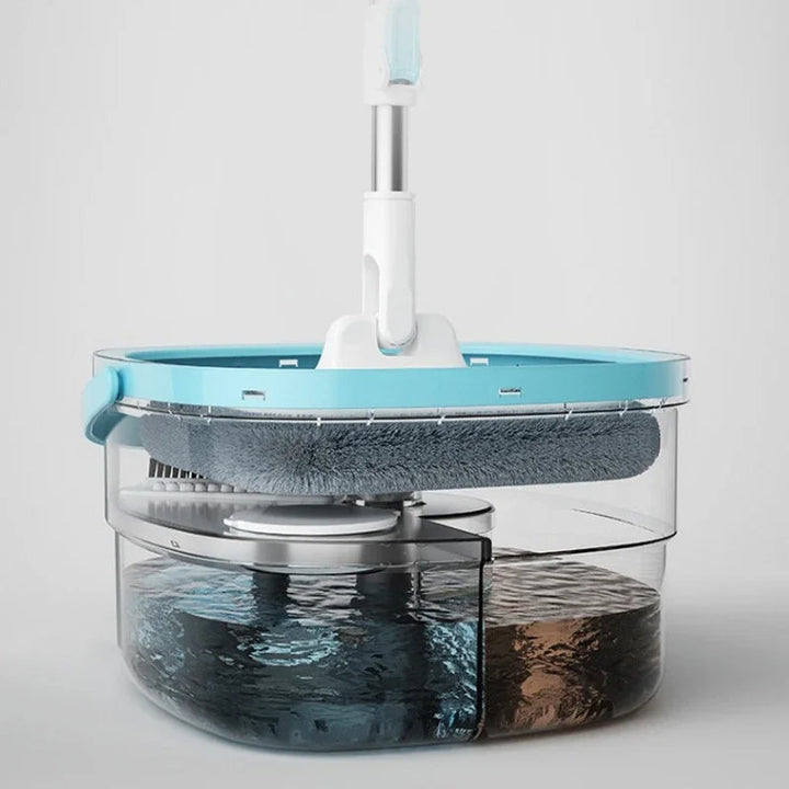 Spinning Mop and Bucket Set - Handsfree wring out your mop! Kalsten