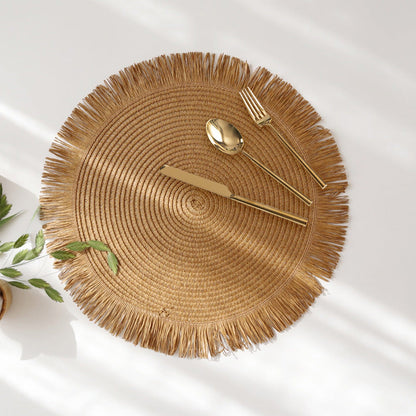 BowLift | ThermoLuxe | Round braided placemats