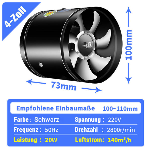 Super Suction Fan | Quiet, powerful Extractor | Brehn