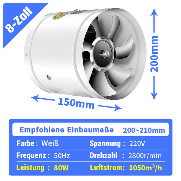 Super Suction Fan | Quiet, powerful Extractor | Brehn