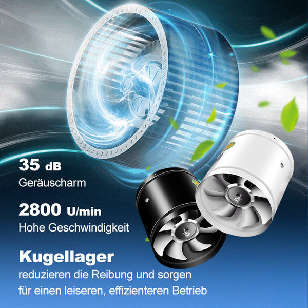 Super Suction Fan | Quiet, powerful Extractor | Brehn