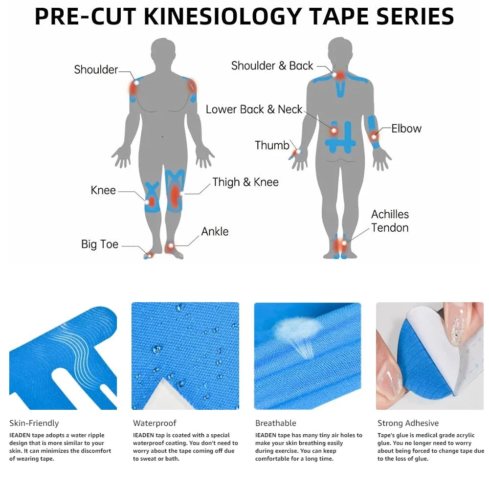Kalsten | Waterproof Kinesiology Tape Knee Support