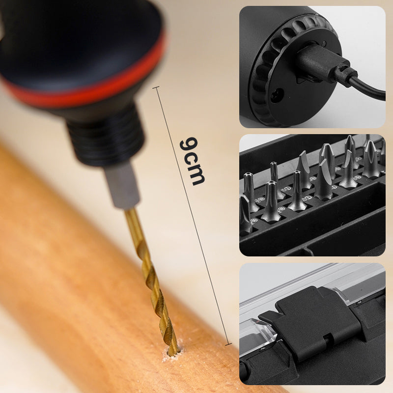 Smart Electric Screwdriver Kit | Make DIY projects a breeze | Brehn