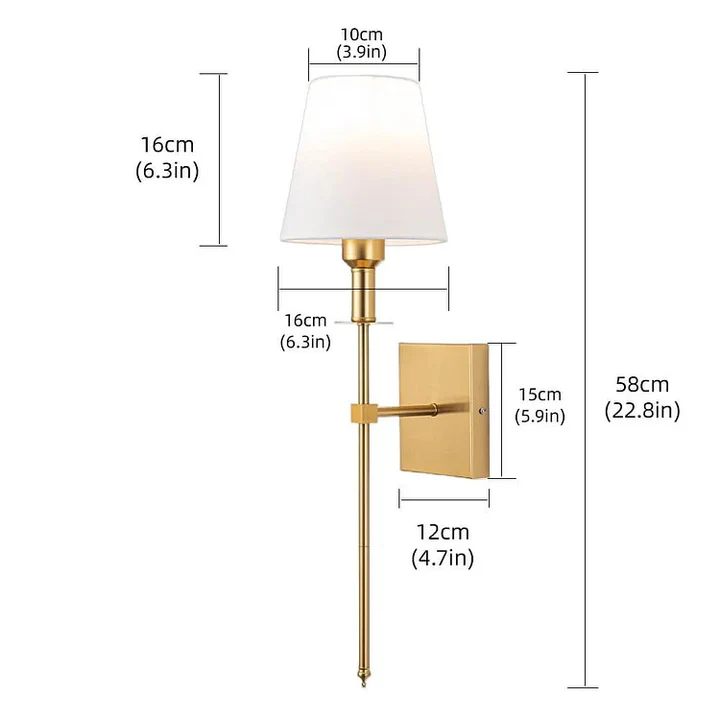 Rechargeable Wireless Wall Lamps (Set of 2)