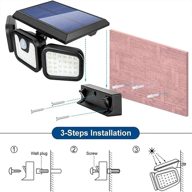 Outdoor Solar Motion Sensor Light