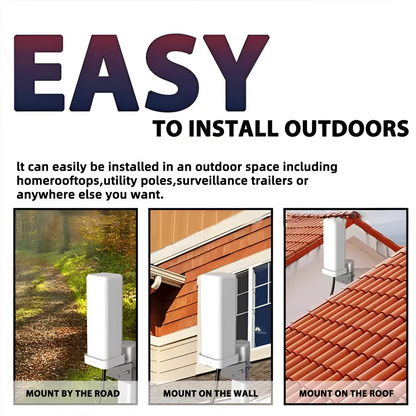 BowLift | Extra Range 360° Outdoor HDTV Antenna
