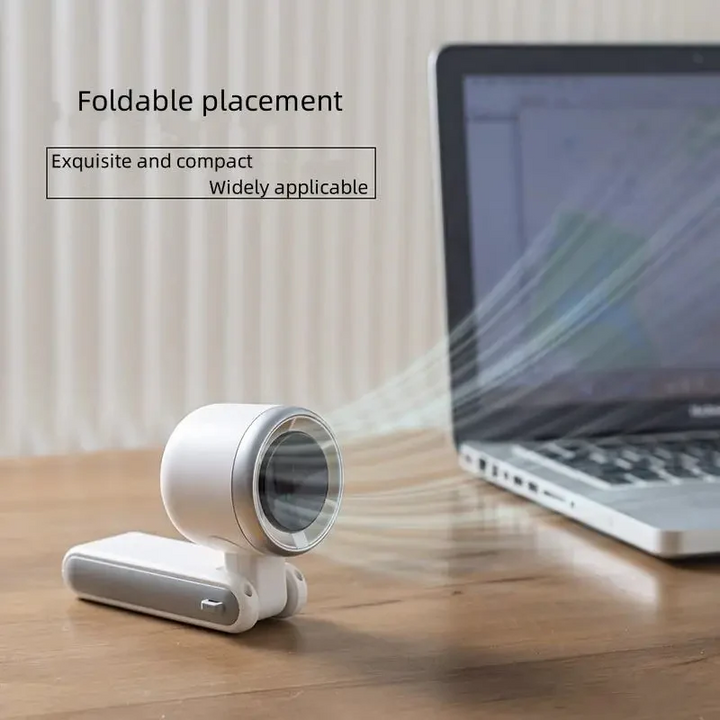 Kalsten | Foldable Handheld Turbo Fan with Digital Display
