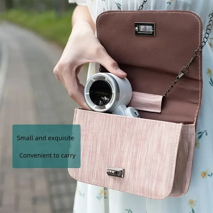 Kalsten | Foldable Handheld Turbo Fan with Digital Display