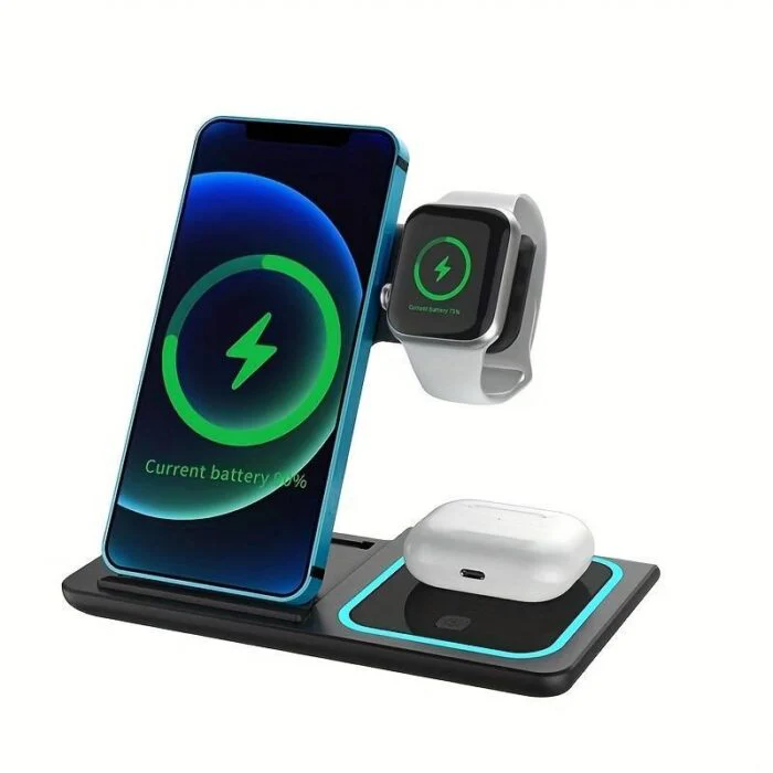 Kalsten | 3 in 1 Wireless Induction Charger for IPhone
