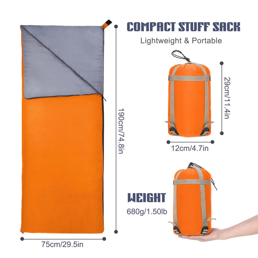 Kalsten | All Season Camping Sleeping Bag for Adults