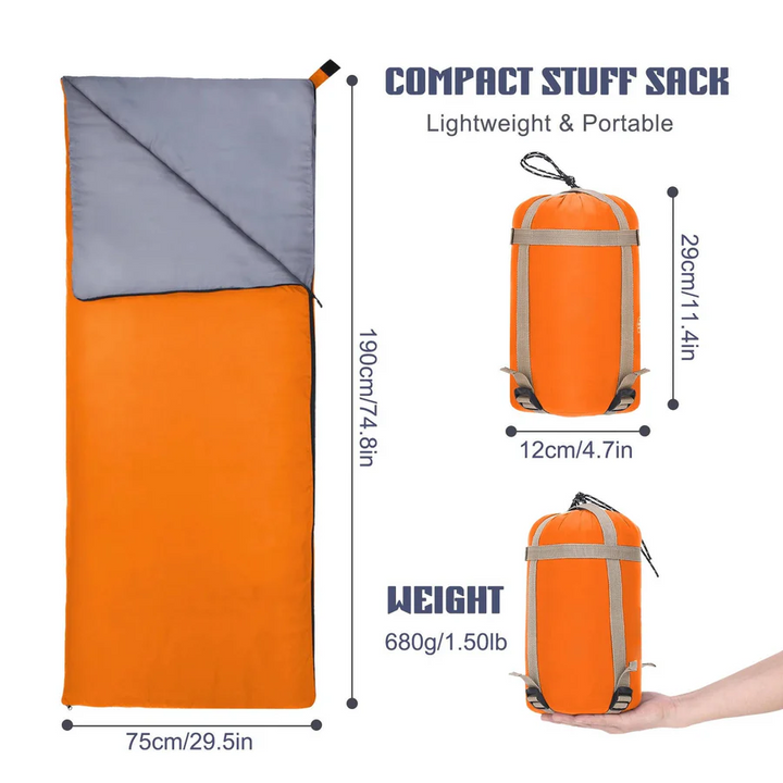 Kalsten | All Season Camping Sleeping Bag for Adults