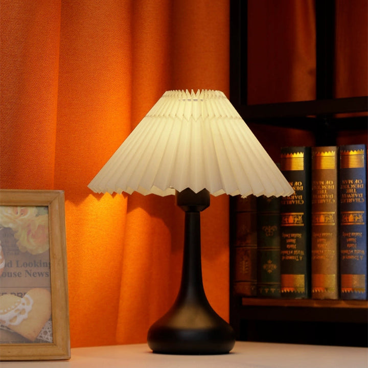 Nordic Folding Lamp with LED Light – Modern Decorative Table Lamp for Living Room & Bedroom | Kalsten