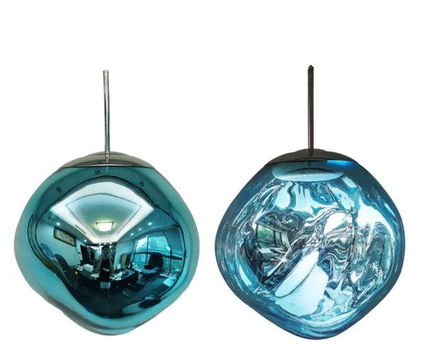 Kalsten | Glass Pendant Light | Scandinavian Modern Design | Clear Glass
