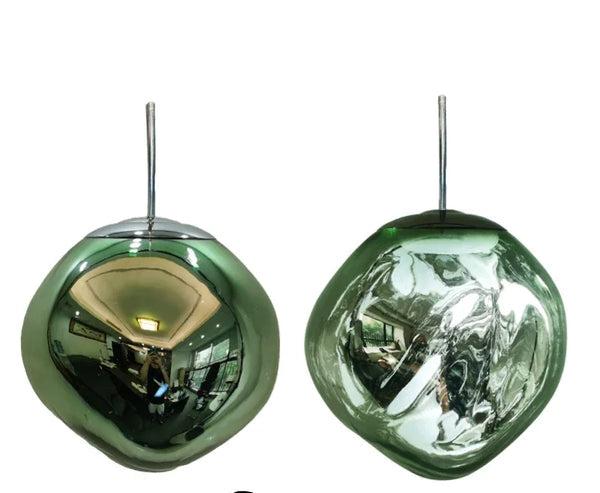 Kalsten | Glass Pendant Light | Scandinavian Modern Design | Clear Glass
