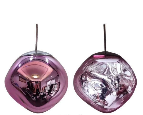 Kalsten | Glass Pendant Light | Scandinavian Modern Design | Clear Glass