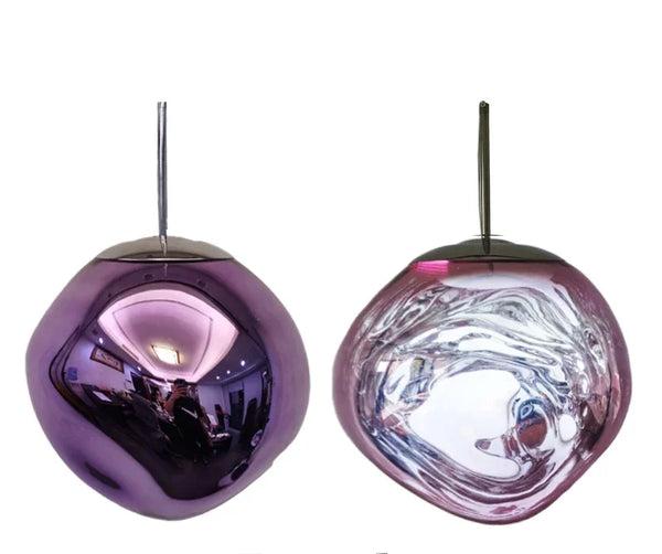 Kalsten | Glass Pendant Light | Scandinavian Modern Design | Clear Glass