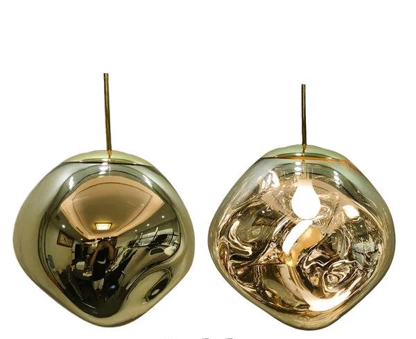 Kalsten | Glass Pendant Light | Scandinavian Modern Design | Clear Glass