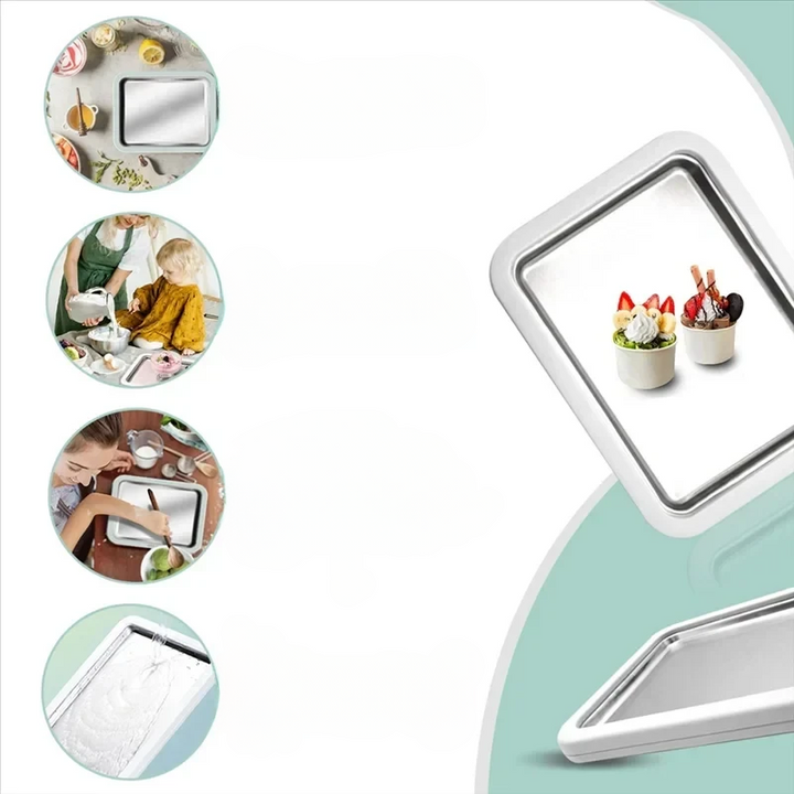 Kalsten | Stainless Steel Ice Cream Roll Maker for Home