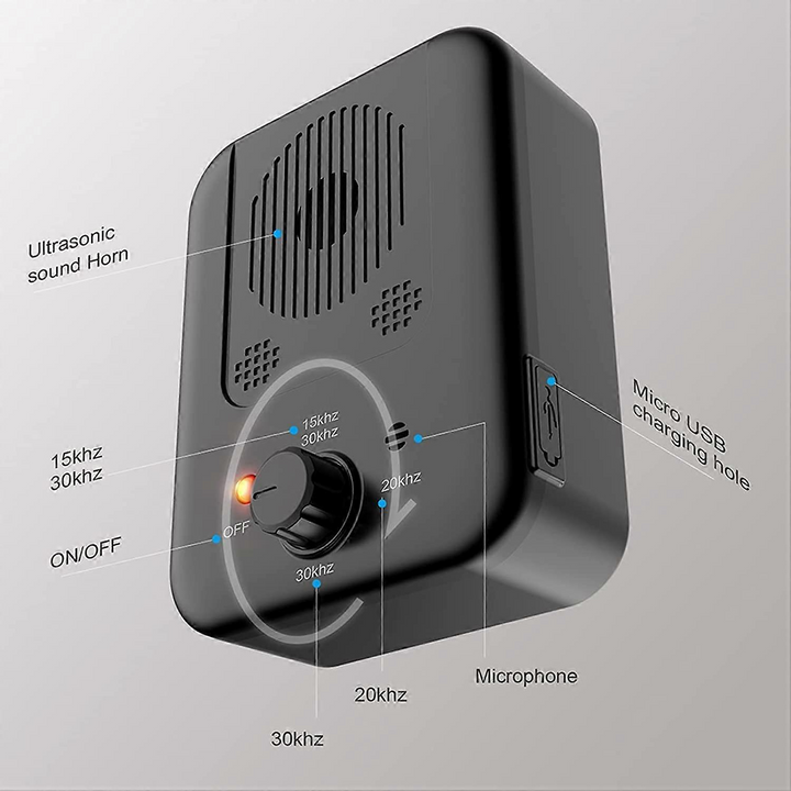 Kalsten | Portable Ultrasonic Barking Deterrent for Dogs