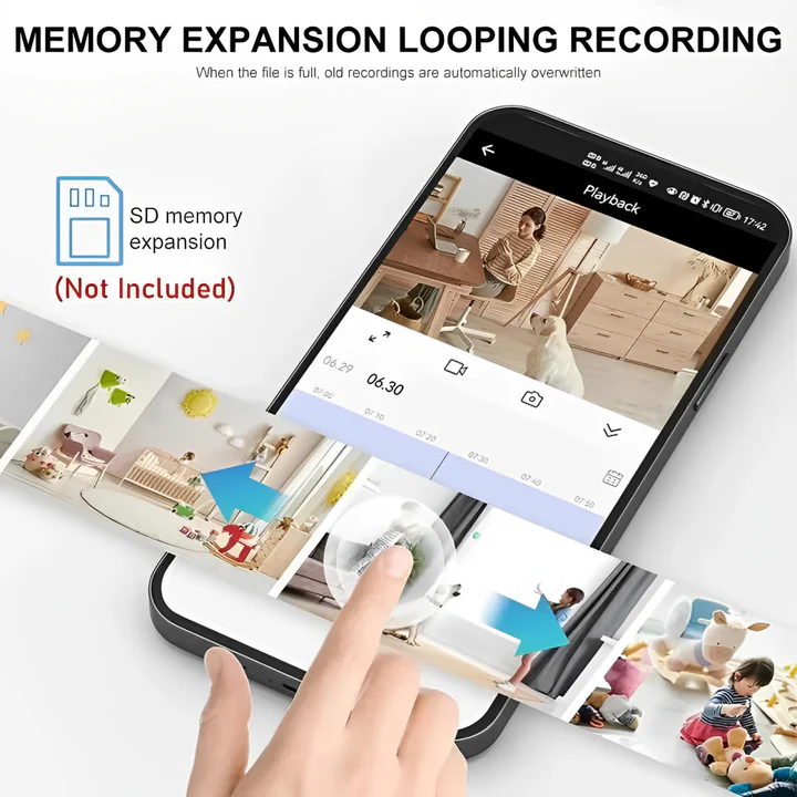 Mini Wireless Indoor Security Camera