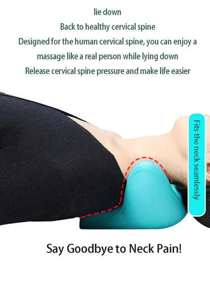 Skanto | Neck and Shoulder Stretcher – Cervical Traction Pillow for Spinal Alignment and Massage