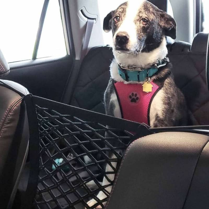 Kalsten | Safety Net for Car with Storage Space for Pets