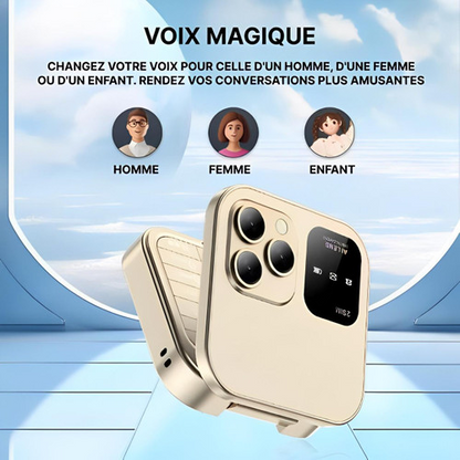 Skanto | Foldable Flip Phone Dual SIM | 1.77" Screen | 1000 mAh | Micro USB