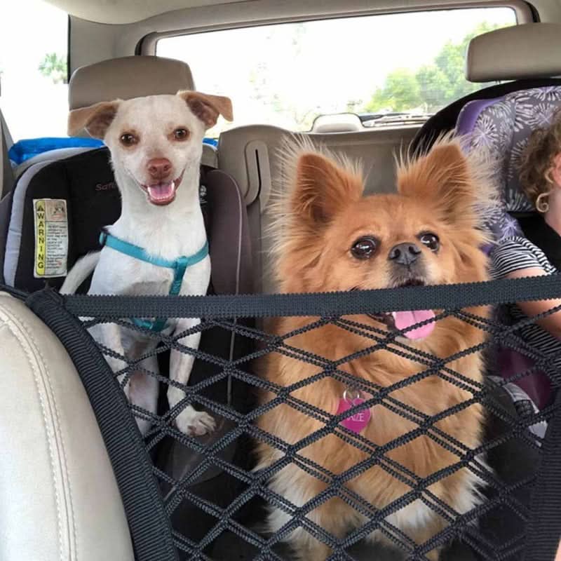 Kalsten | Safety Net for Car with Storage Space for Pets