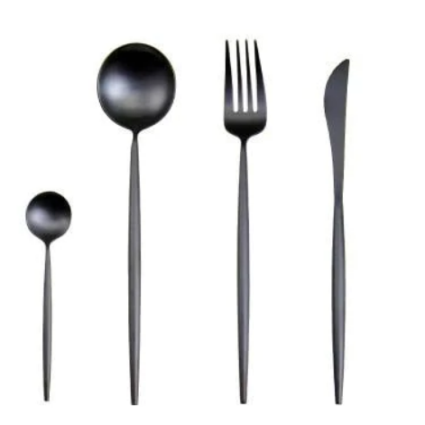 Luxury 24-Piece Gold-Silver Cutlery Set for Stylish Table Setting Kalsten