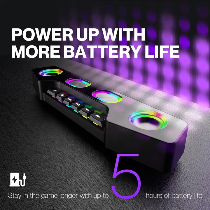 BowLift | Bluetooth Desktop Speaker with RGB Effects