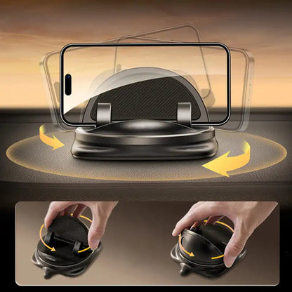 BowLift | 360° RotateX – Universal Rotating Car Phone Holder | Secure & Adjustable Mount for All Smartphones