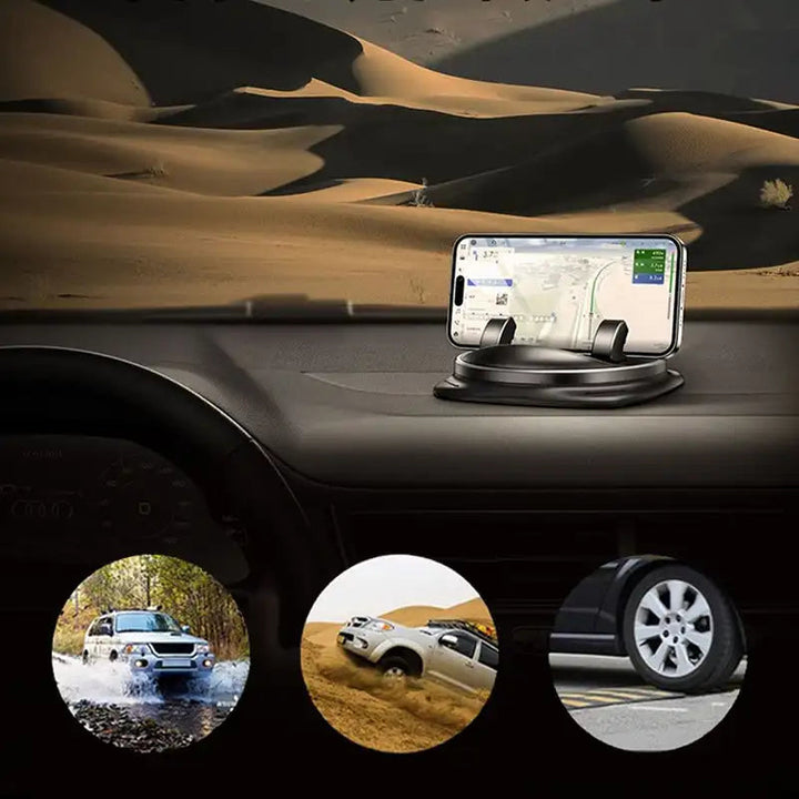Kalsten | 360° RotateX – Universal Rotating Car Phone Holder | Secure & Adjustable Mount for All Smartphones