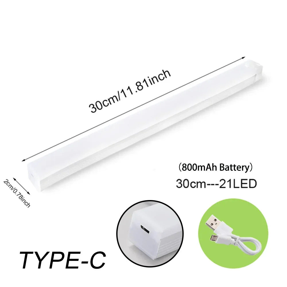 WIRELESS LED NIGHT LIGHT WITH MOTION SENSOR AND RECHARGEABLE BATTERY | Kalsten