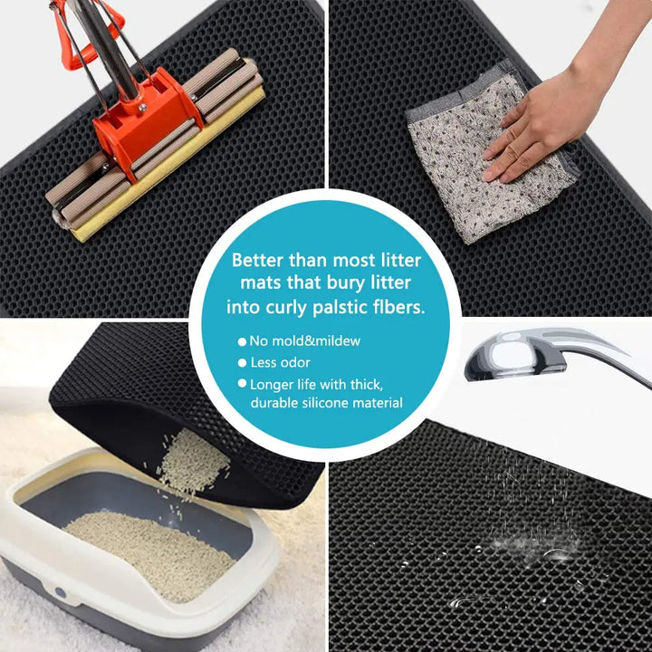 Kalsten | Waterproof Double Layer Cat Litter Mat
