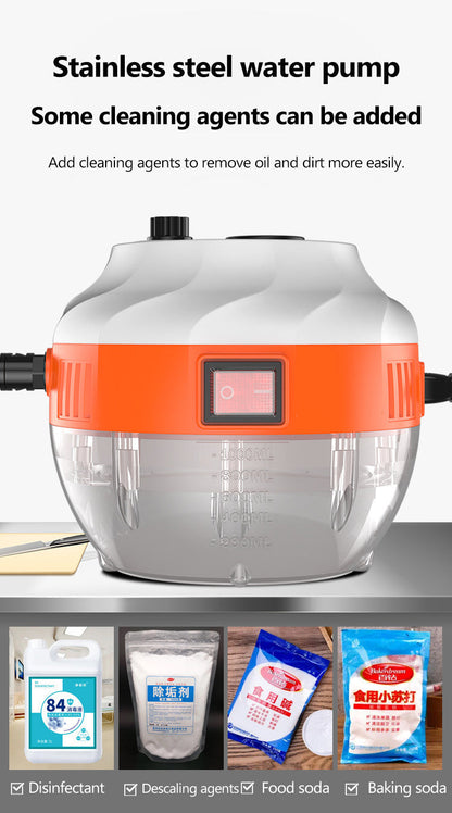 Skanto | 2800W High-Pressure Steam Cleaner – Powerful Home & Car Washer