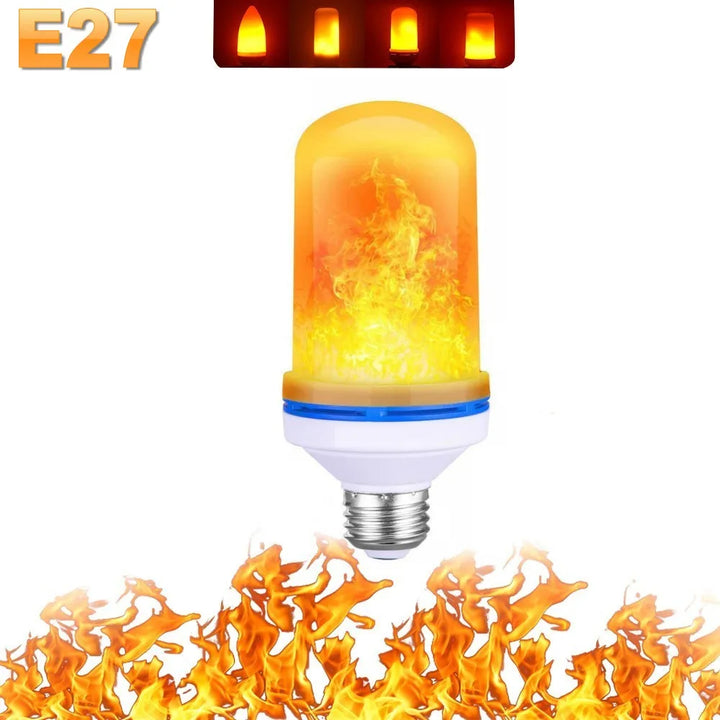 LED FLAME LIGHT PARTY LAMP - 4 MODES FIRE SIMULATION | Kalsten