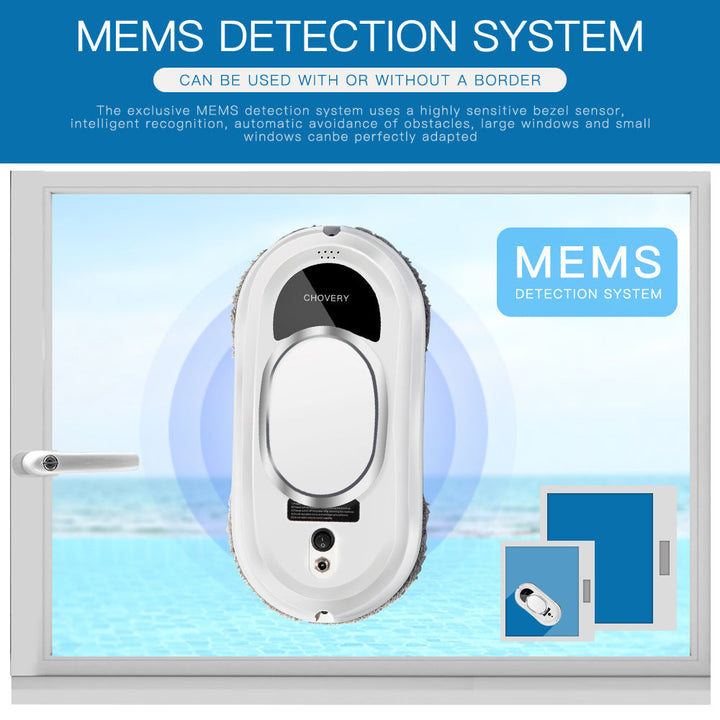 Robot Window Cleaner with Remote Control