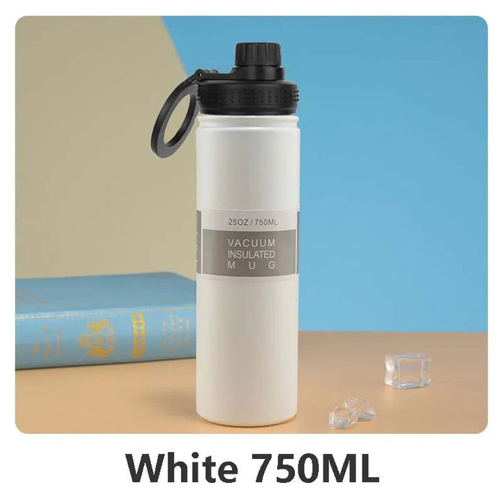 Kalsten | Insulated Stainless Steel Water Bottle with Phone Holder – 750ml