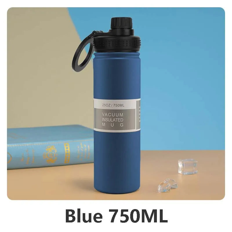 Kalsten | Insulated Stainless Steel Water Bottle with Phone Holder – 750ml